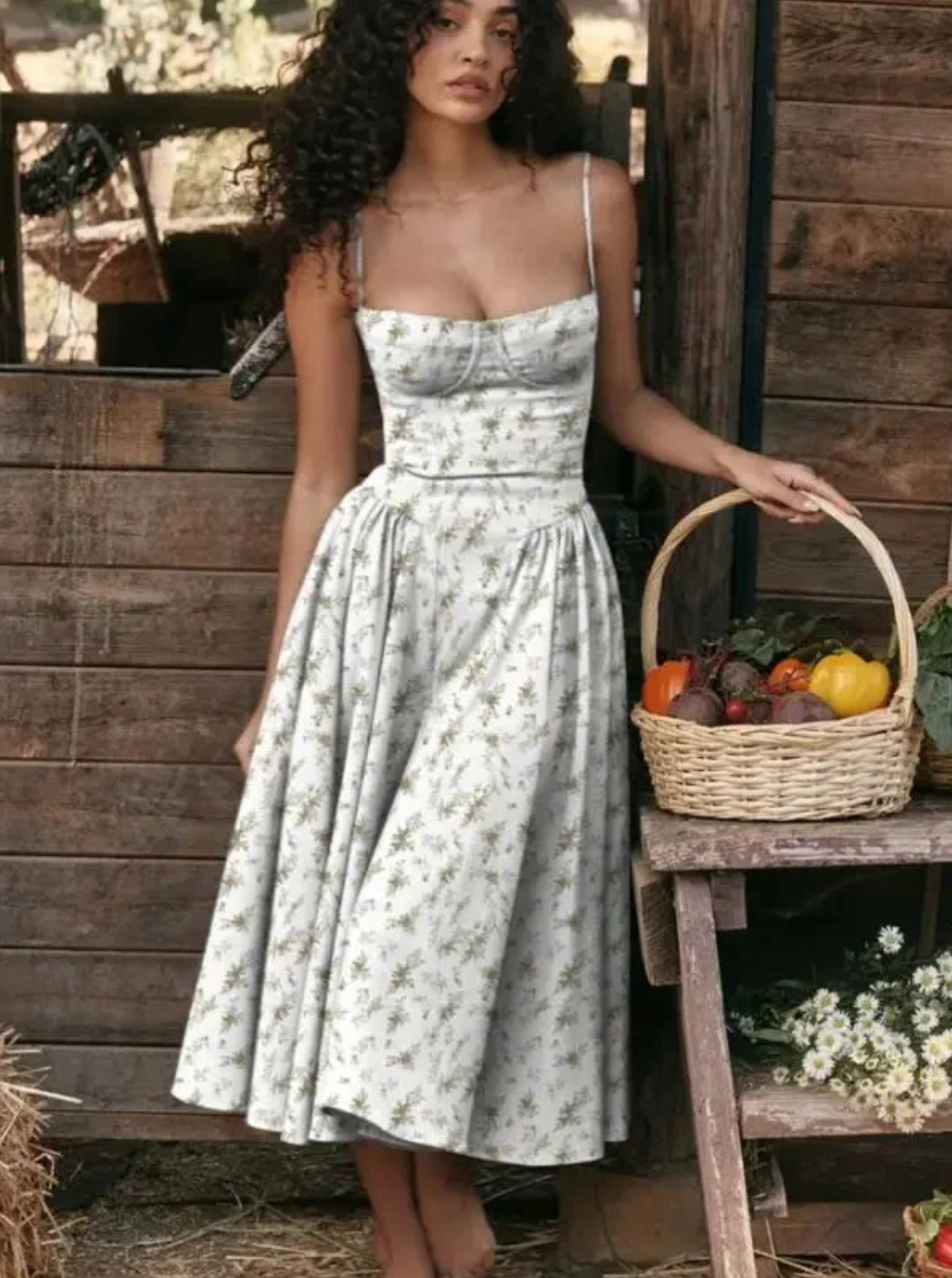 Couture-moda | Regina-Neck Dress - Stylish Casual Summer Dress - Image 7