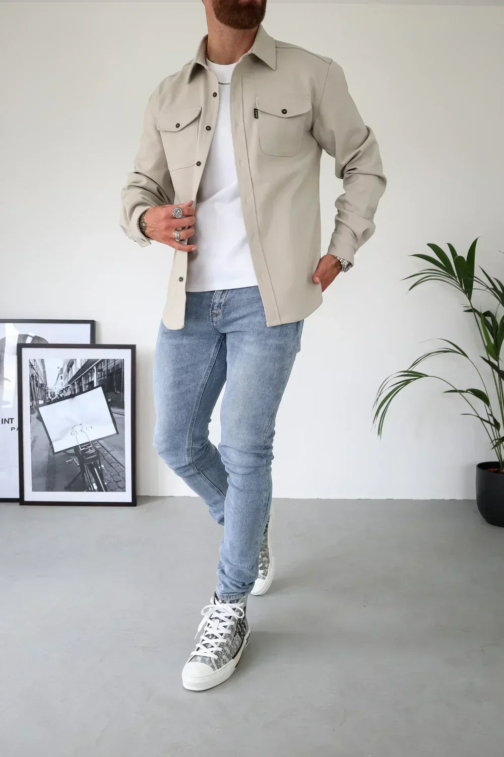 Elijah | Stylish Casual Overshirt