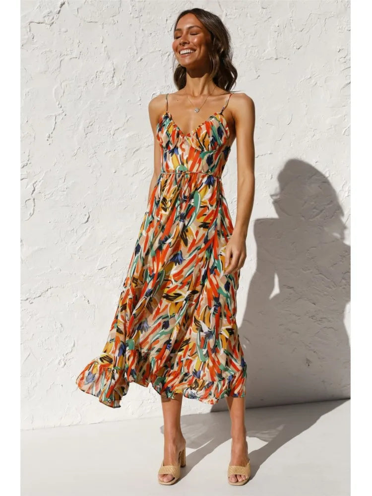Emma | Stylish Elegant Midi Dress - Image 6