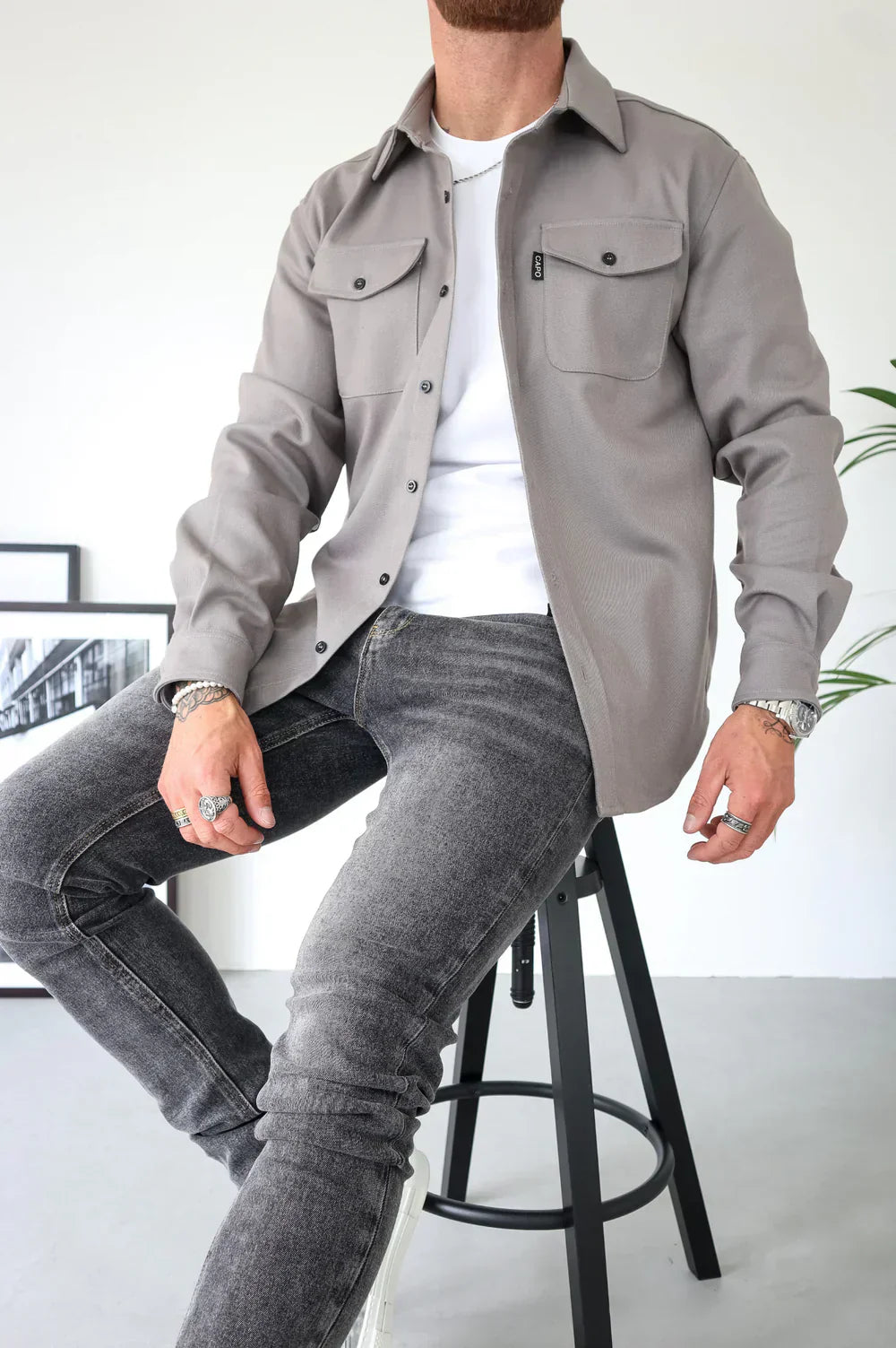 Elijah | Stylish Casual Overshirt