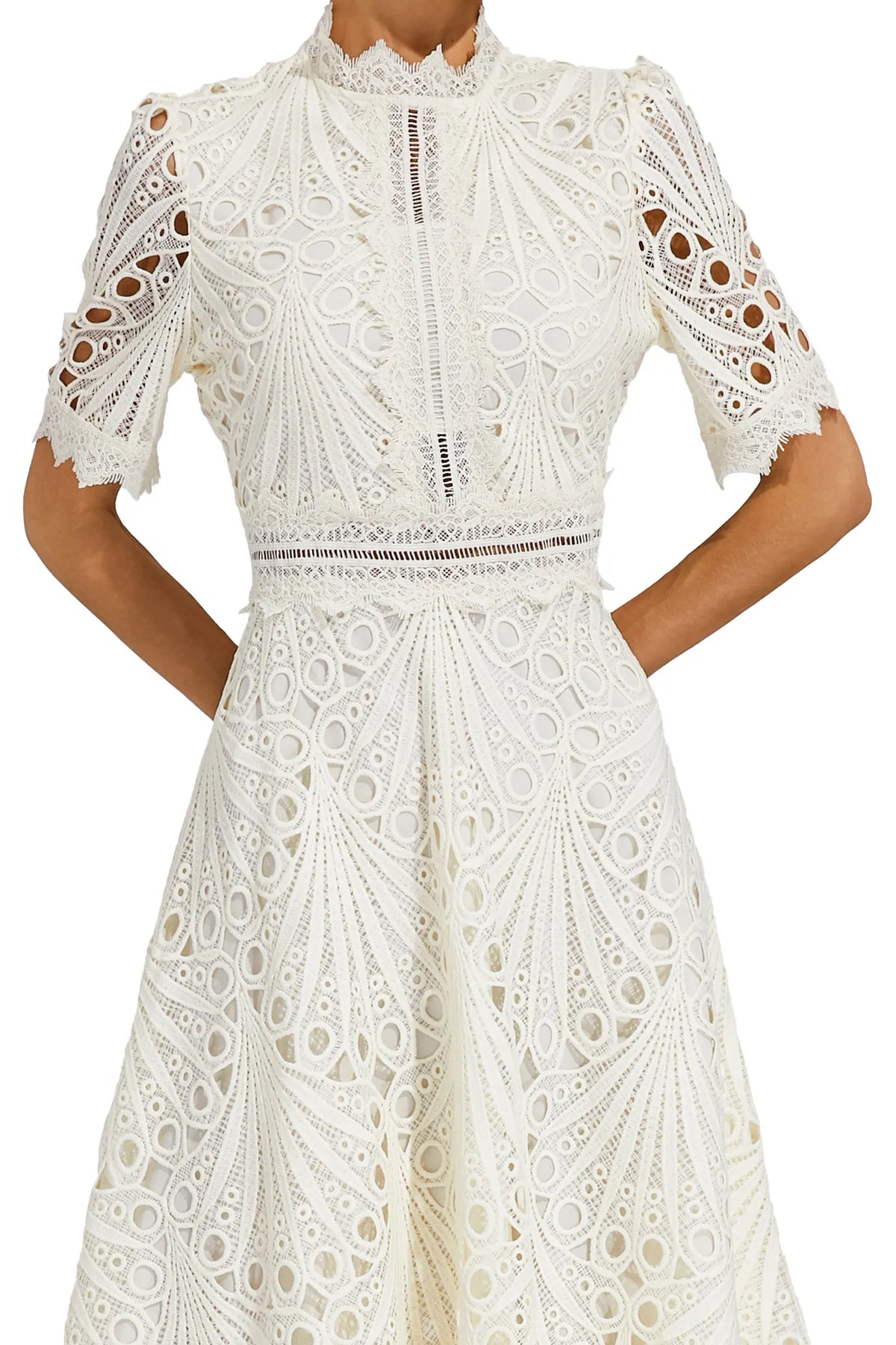 Toad Road | Elegant Lace Midi Dress