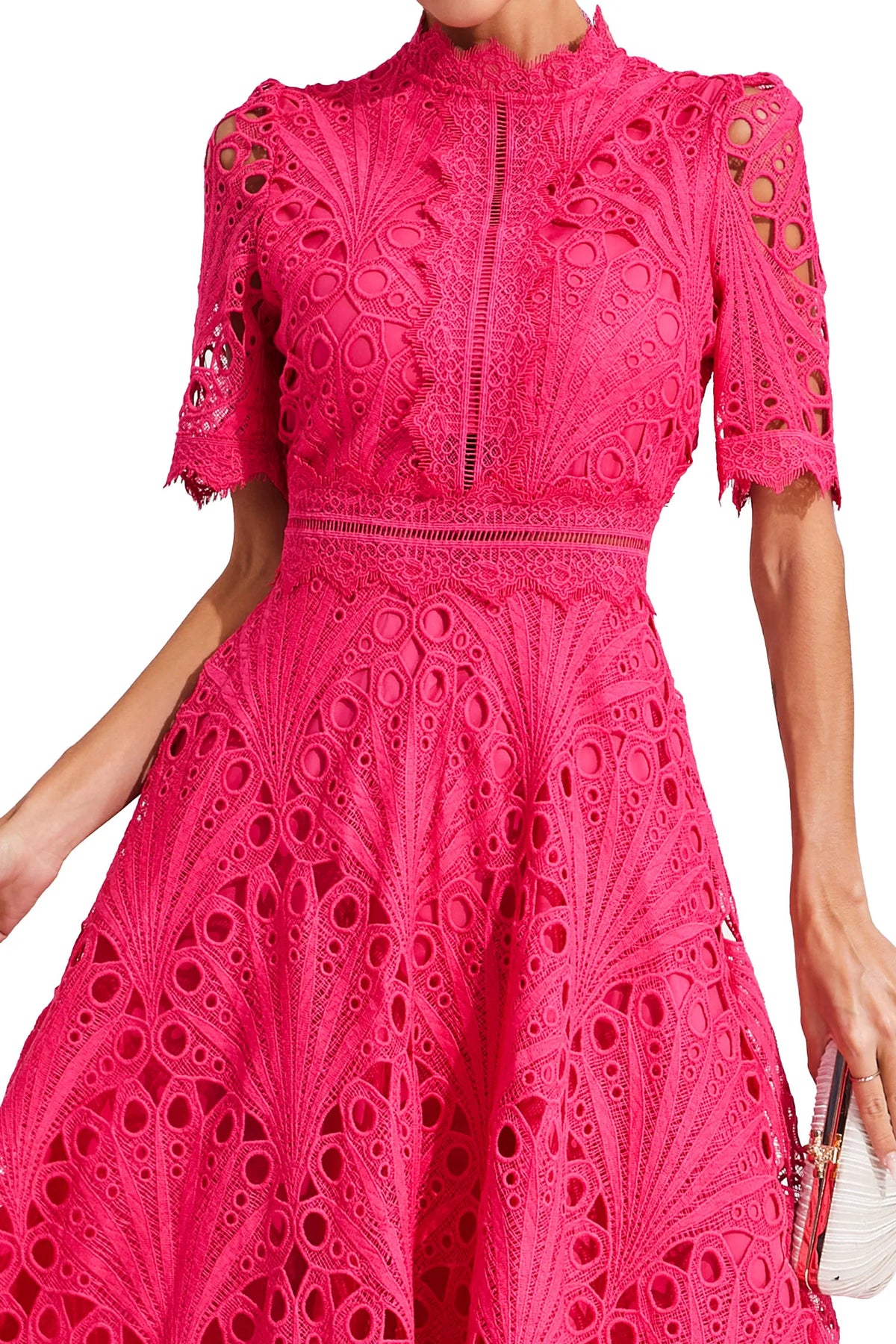 Toad Road | Elegant Lace Midi Dress