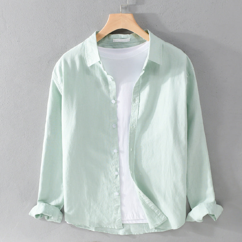 Bryan | Lofenzo Relaxed Linen Shirt - Image 4