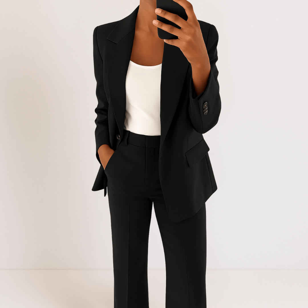 Alessandra – Long Sleeve Two-Piece Suit