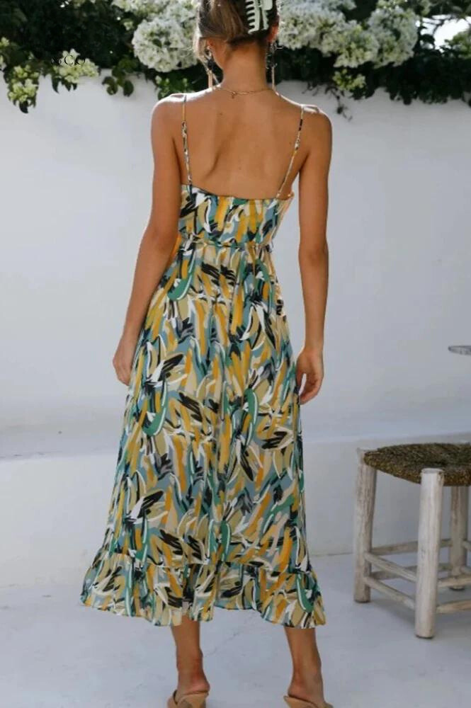 Liliana | Women’s Vibrant Lightweight Flowy Dress for Summer Days