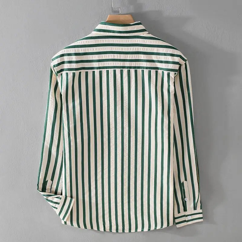 Niels | Striped Button-Down Shirt