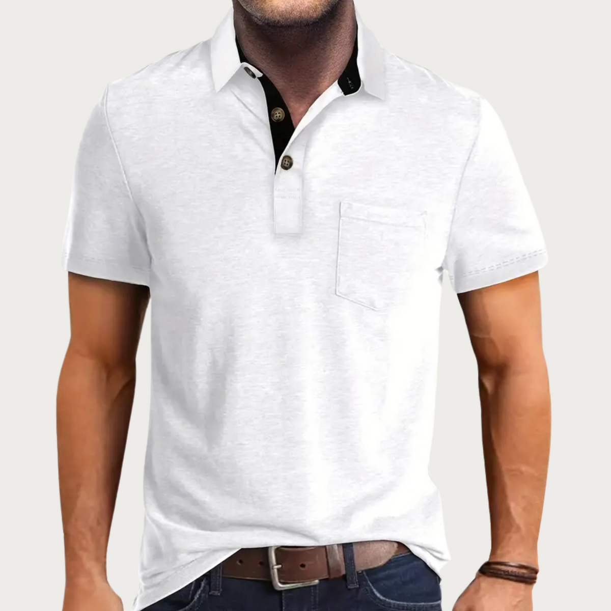 Levi | Classic Men's Polo Shirt - Image 1