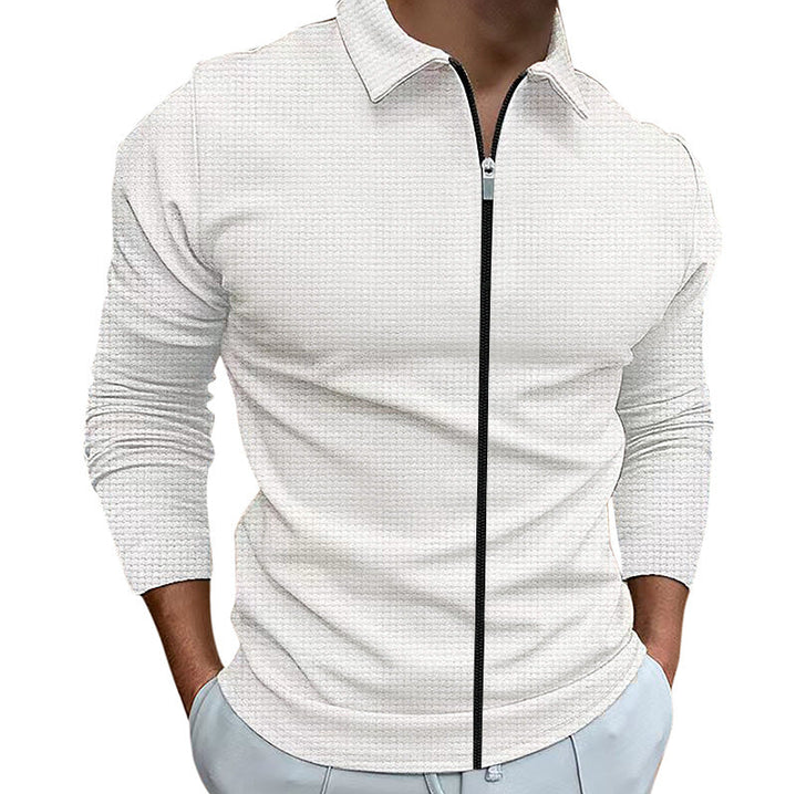 Jeremy | Elegant Zip-Up Shirt for Comfort - Image 5