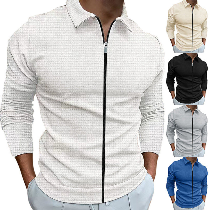 Jeremy | Elegant Zip-Up Shirt for Comfort