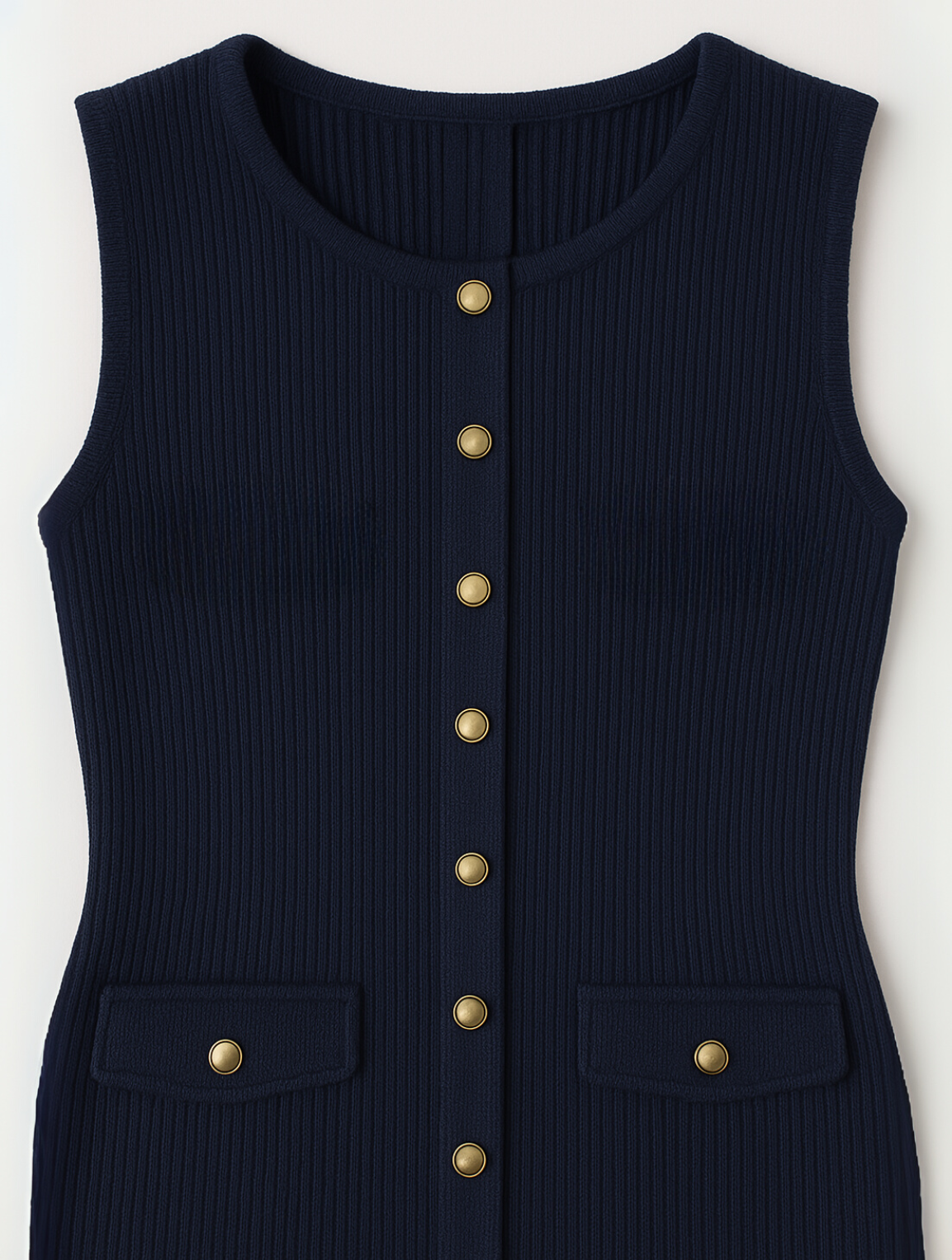 Marilyn | Stylish Midi Dress with Buttons