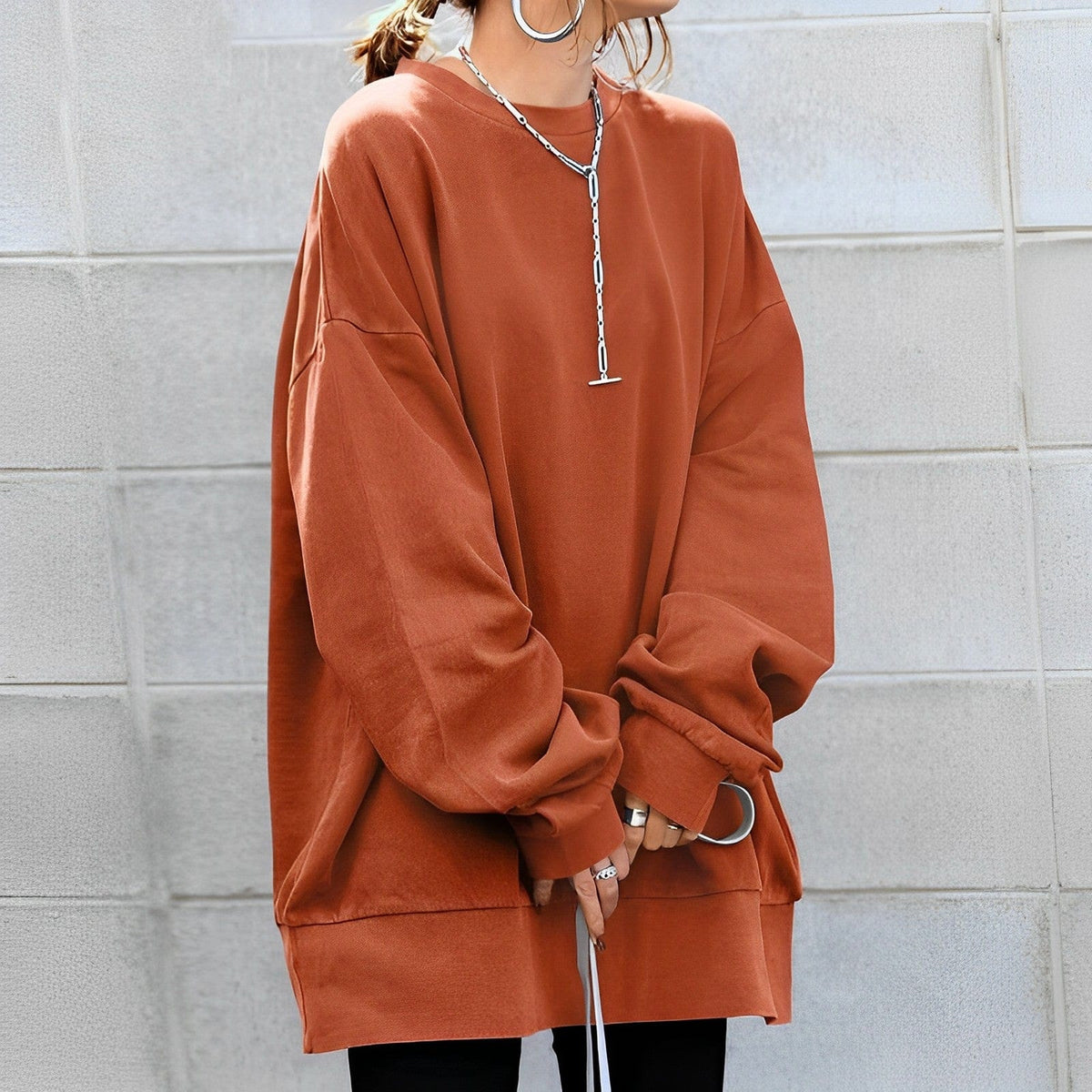Virginia | Women's Oversized Sweatshirt - Image 5