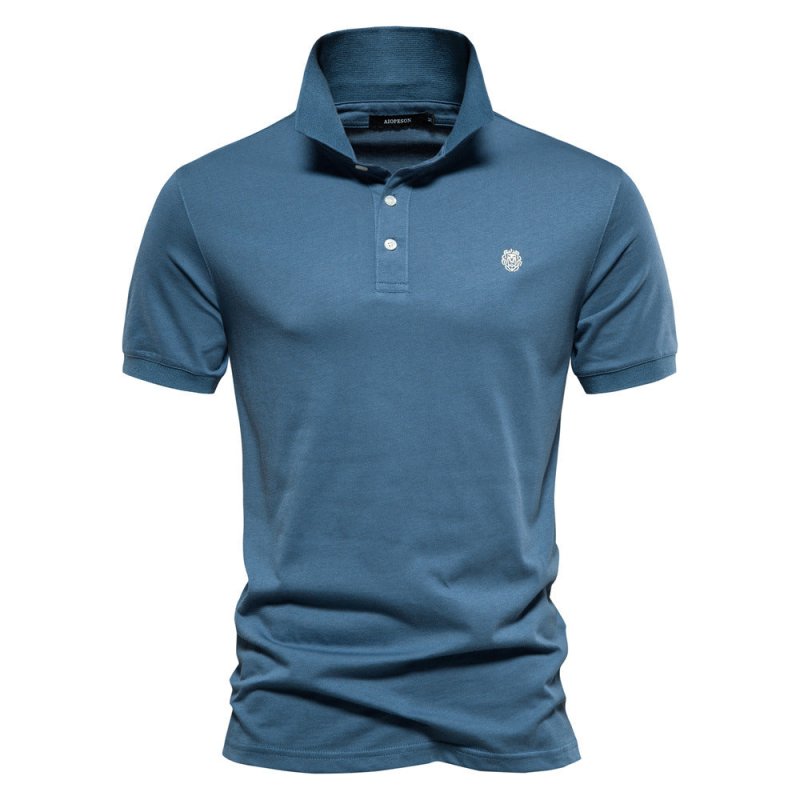 Finn | Lightweight Men's Summer Polo Shirt - Image 5