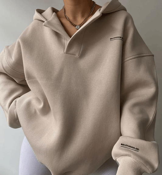 Candice | Women's Oversized Pullover Hoodie - Image 1