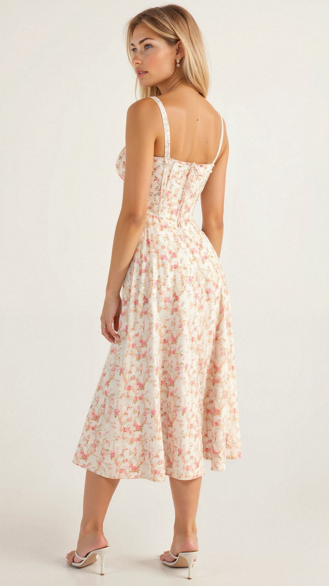Toad Road | Corset Midi Dress - Elegant, figure-flattering style