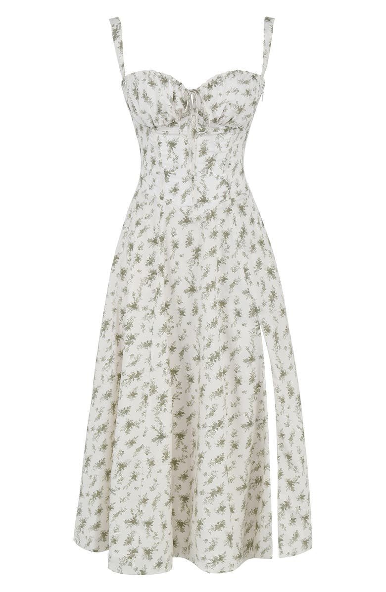 Toad Road | Corset Midi Dress - Elegant, figure-flattering style