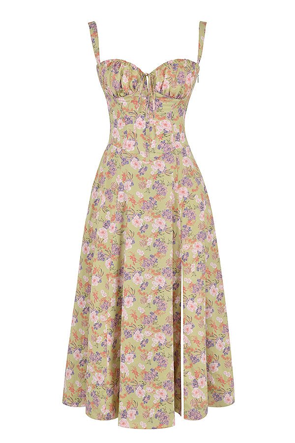 Toad Road | Corset Midi Dress - Elegant, figure-flattering style