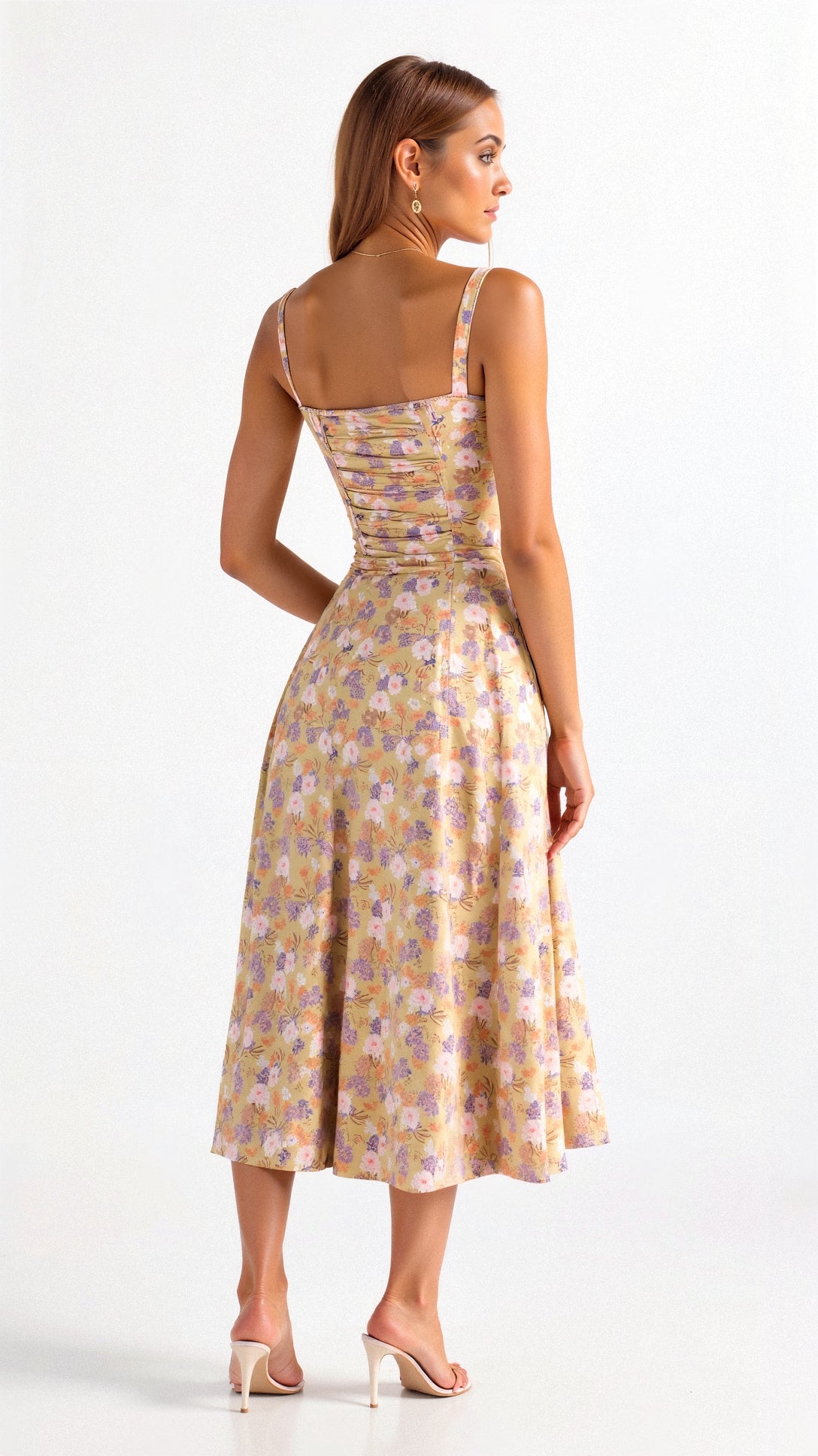 Toad Road | Corset Midi Dress - Elegant, figure-flattering style
