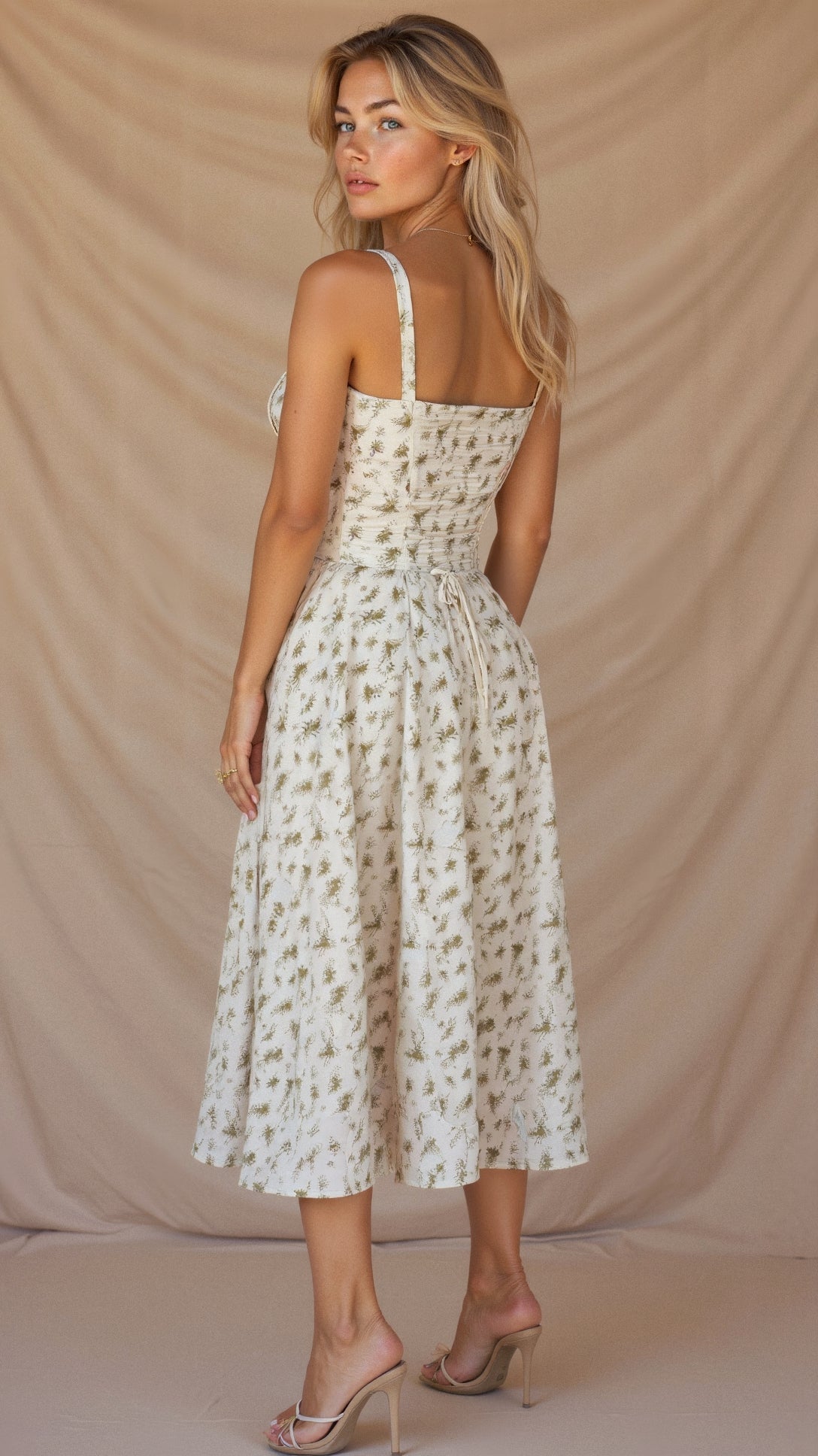 Toad Road | Corset Midi Dress - Elegant, figure-flattering style