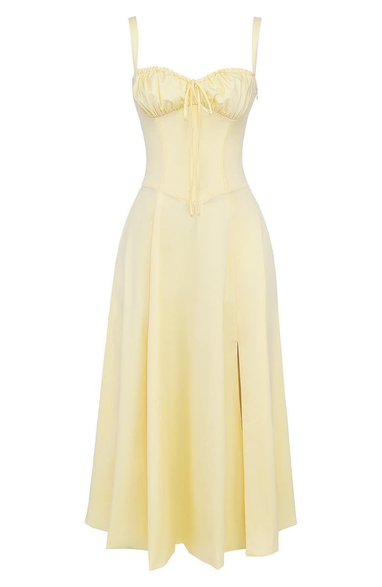 Toad Road | Corset Midi Dress - Elegant, figure-flattering style