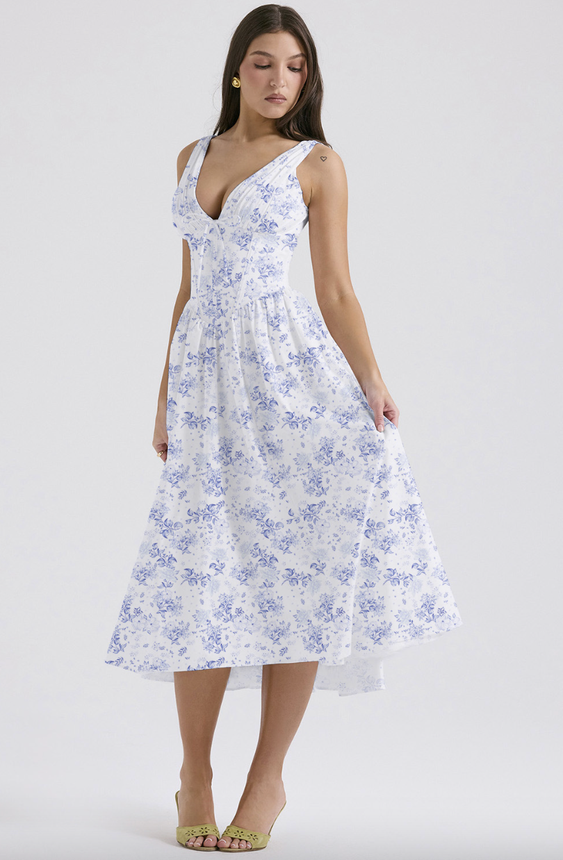 Sophia | Elegant Floral Dress for Summer - Image 3