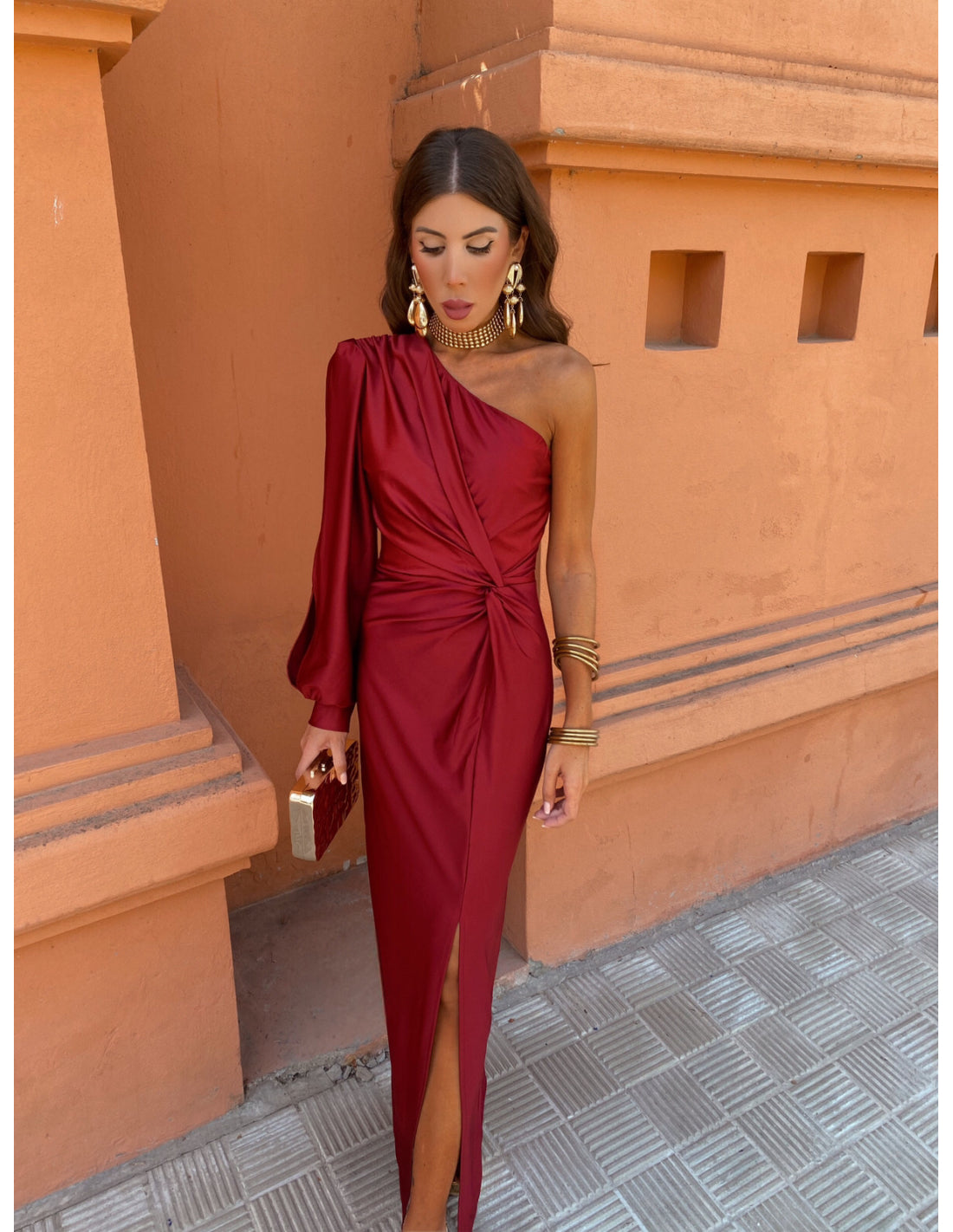 Leslie | Elegant Maxi Dress for Special Occasions